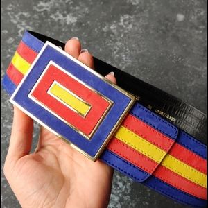 FABULOUS vintage Escada suede belt